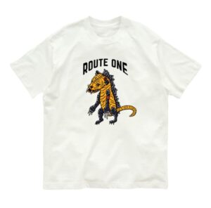 PUNK海獣☆黄虎オーガニックコットンTシャツ
