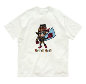 地王☆天魔くんオーガニックコットンTシャツ（カラー）