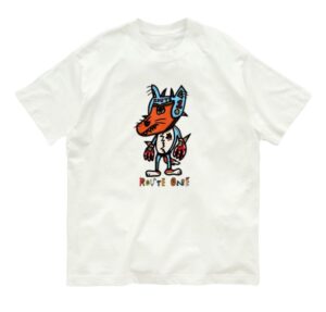 ハンドヒーロー☆ガードドッグ オーガニックコットンTシャツ