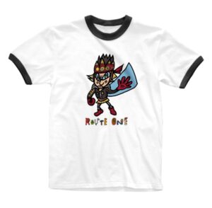 地王☆天魔くんリンガーTシャツ